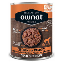Charger l&#39;image dans la galerie, Ownat Boîte GF Poulet &amp; Carotte Chien 395g