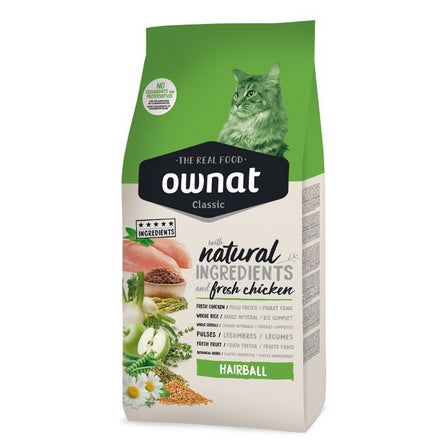 Ownat Classic Hairball Poulet Chat Adulte 1.5kg