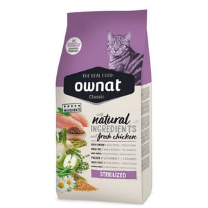 Ownat Classic Stérilisé Poulet Chat Adulte 15kg