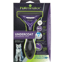Charger l&#39;image dans la galerie, Brosse Anti-Mue Chat M/L Poils Courts Furminator