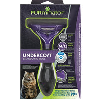 Charger l&#39;image dans la galerie, Brosse Anti-Mue Chat M/L Poils Longs Furminator