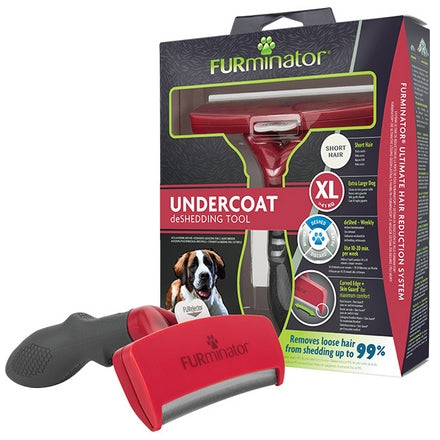 Brosse Anti-Mue Chien XL Poils Courts Furminator