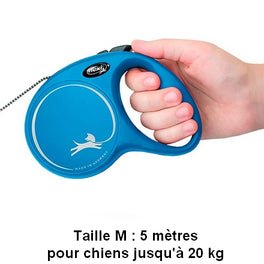 Laisse Flexi New Classic Cordon Bleu