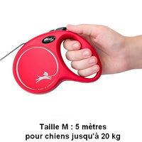 Charger l&#39;image dans la galerie, Laisse Flexi New Classic Cordon Rouge