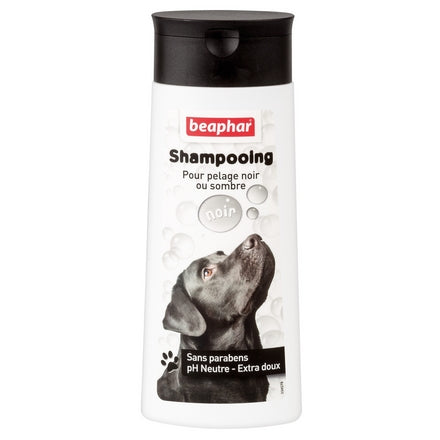 Shampooing Bulles Poils Noir Ou Sombre Chien