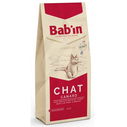 Bab'in Classique Canard Chat Adulte 3kg