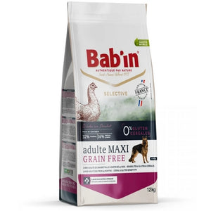 Bab'in Sélective Grain Free Poulet Chien Maxi Adulte 12kg