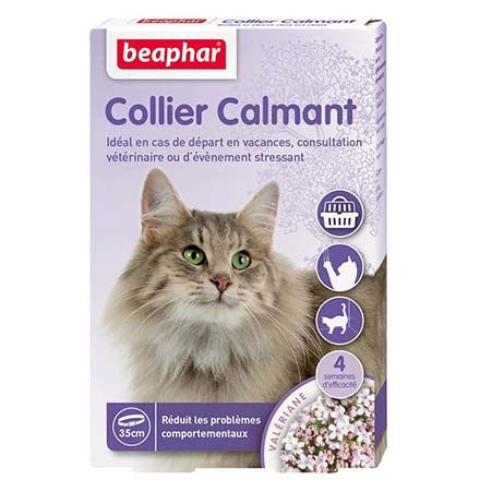 Collier anti-stress et répulsif pour chaton et chat