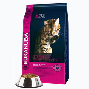 Eukanuba Chat Adulte Stérilisé ou Surpoids 1.5kg
