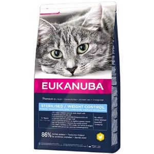 Eukanuba Chat Adulte Stérilisé ou Surpoids 2kg Nouvelle Recette