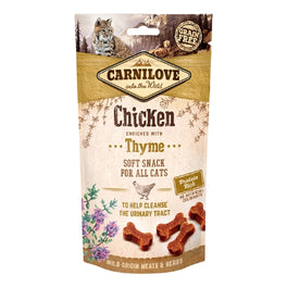 Carnilove Friandise Semi-Humide Chat goût Poulet Thym 50g