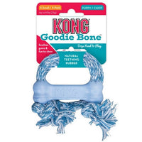 Charger l&#39;image dans la galerie, Jouet Kong Puppy Goodie Bone With Rope Os Corde XS
