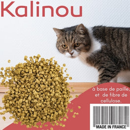 Litière Végétale Ultra Absorbante 30L-15KG Kalinou