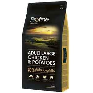 Profine Low Grain Chien Grande Race Adult Large Poulet 15kg