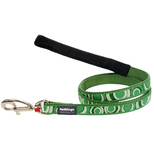 Laisse Circadelic Green Red Dingo