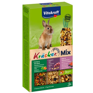 KräckerTrio-Mix Légume, Noix & Fruits Des Bois Lapin